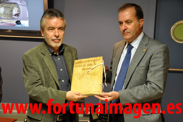 Presentación de la exposición sobre la carta puebla de Fortuna y conferencia de Gonzalo Matilla Seiquer